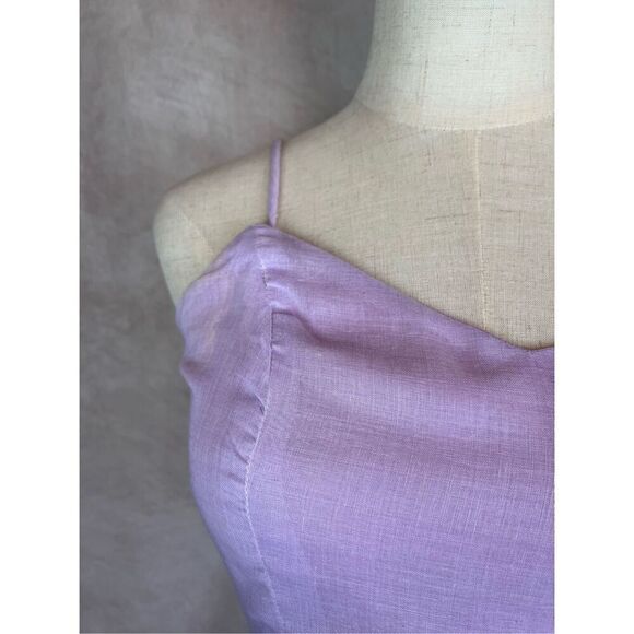 Vintage 70s Gunne Sax Style Maxi with Caplet Puff Sleeves Dress - Picture 3 of 11